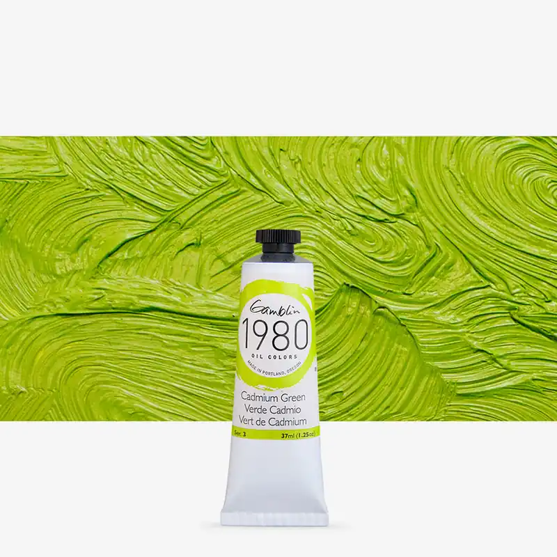 Acheter Direct Gamblin peinture à l‘huile 1980 37 ml vert cadmium