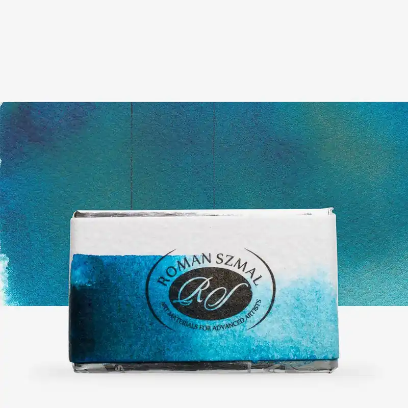 Réduction Roman Szmal Aquarius Aquarelle Extra-Fine Godet entier Bleu océan