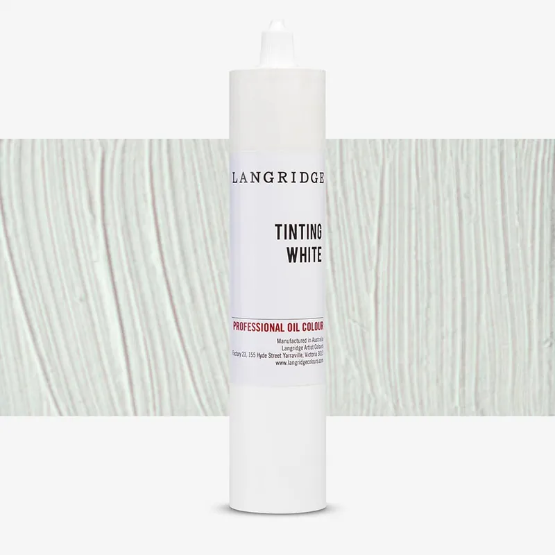 Langridge Peinture à l‘Huile 300ml Mélange de Blanc (Perle/Titane) Top Vente