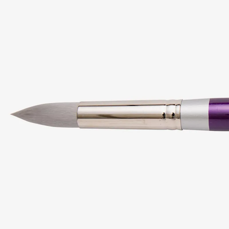 Commande En Gros Silver Brush Silver Silk 88 pinceau synthétique série 8800S rond taille 26