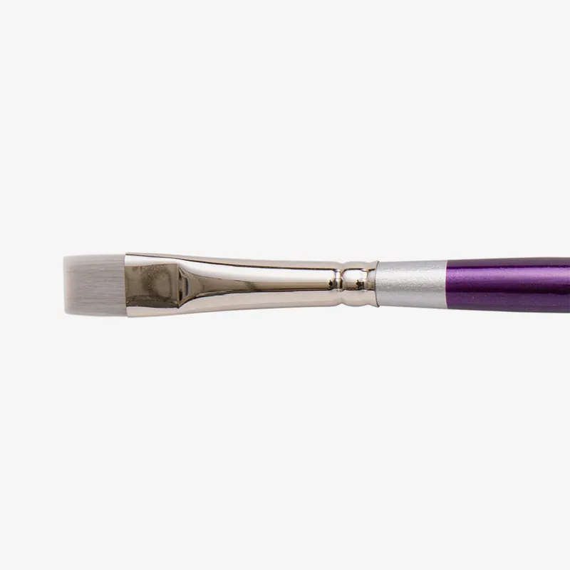 Authentique Silver Brush Silver Silk 88 pinceau synthétique série 8820S biseauté mélangeur taille 4