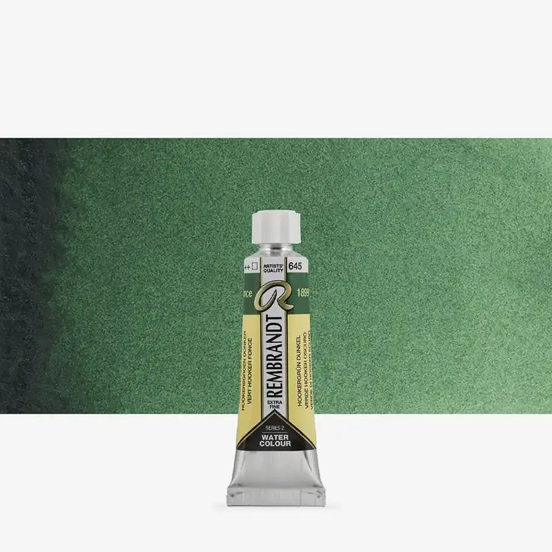Royal Talens Rembrandt Aquarelle 10 ml vert Hooker foncé Populaire