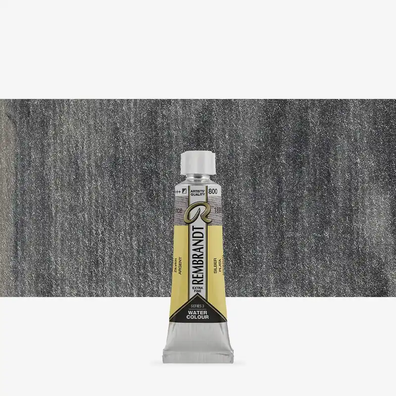 Prix Bas Royal Talens Rembrandt Peinture aquarelle 10 ml argent