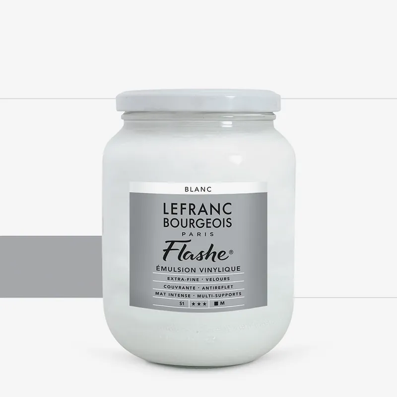 Solde Lefranc & Bourgeois Flashe Vinyl Emulsion Paint 750ml White (022)