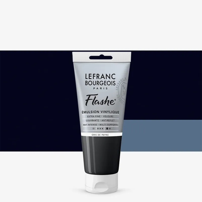 Lefranc & Bourgeois Flashe Vinyl Emulsion Paint 80ml Payne‘s Grey (261) Remise