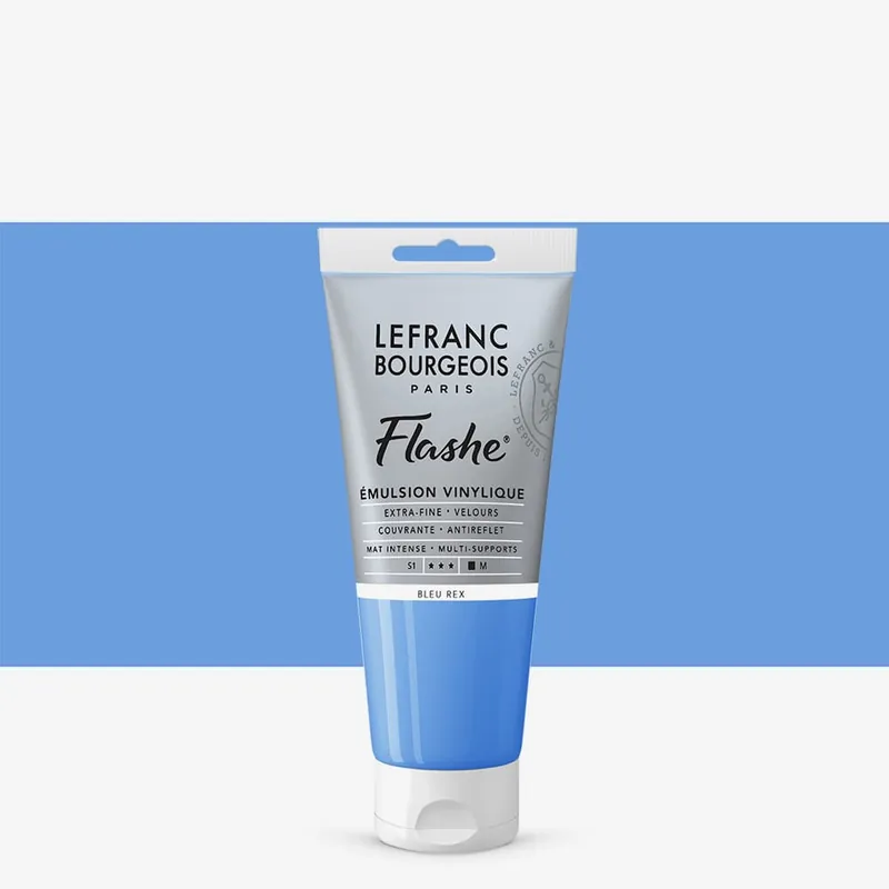 Lefranc & Bourgeois Flashe Vinyl Emulsion Paint 80ml Royal Blue (067) Réduction