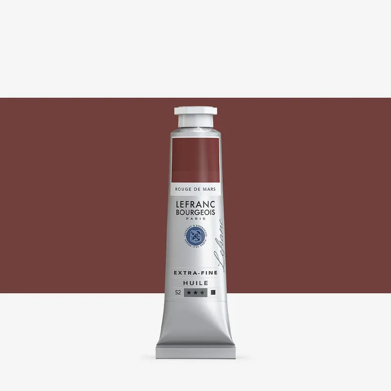 Lefranc & Bourgeois Extra Fine Oil Paint 40ml Mars Red Offre Exclusive