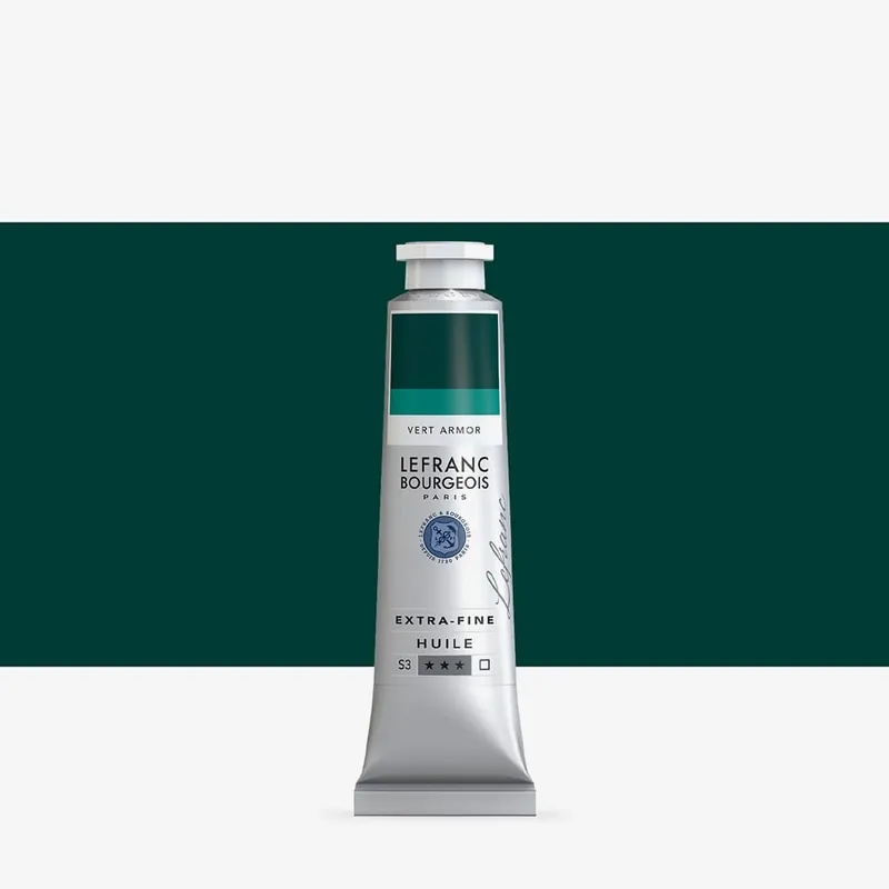 Nouveauté Lefranc & Bourgeois Extra Fine Oil Paint 40ml Armor Green