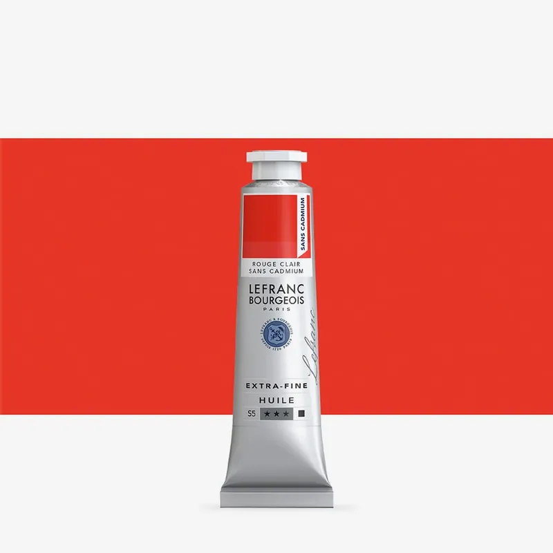 Prix Choc Lefranc & Bourgeois Extra Fine Oil Paint 40ml Cad-Free Red Light