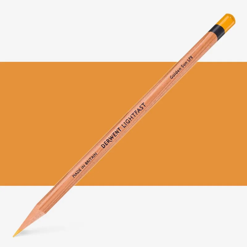 Derwent Excellente résistance à la lumière Crayon de couleur Soleil doré Haute Qualité