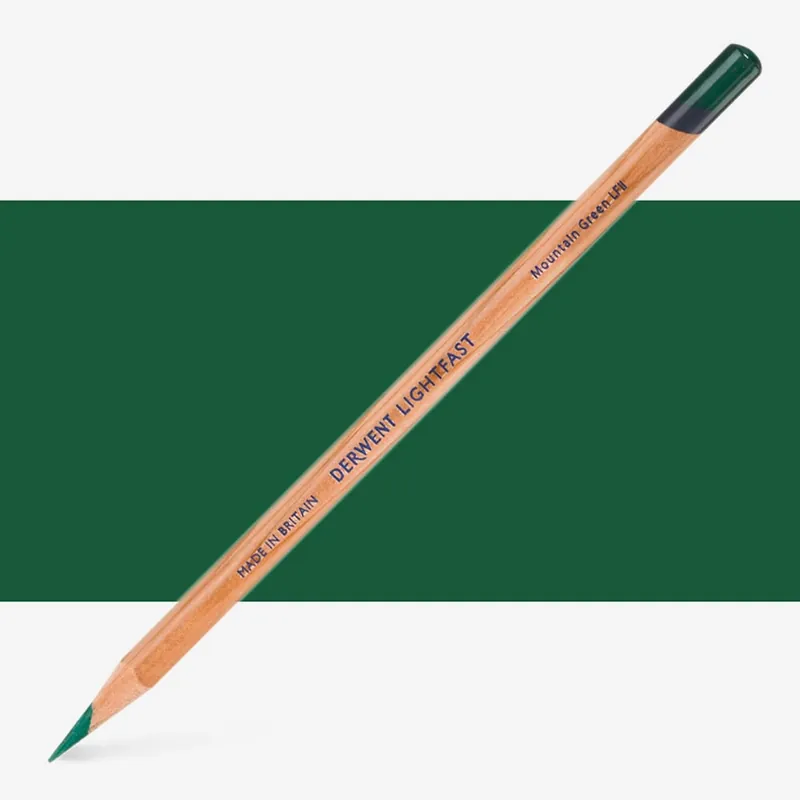 Derwent Excellente résistance à la lumière Crayon de couleur Derwent Lightfast, vert montagne Remise
