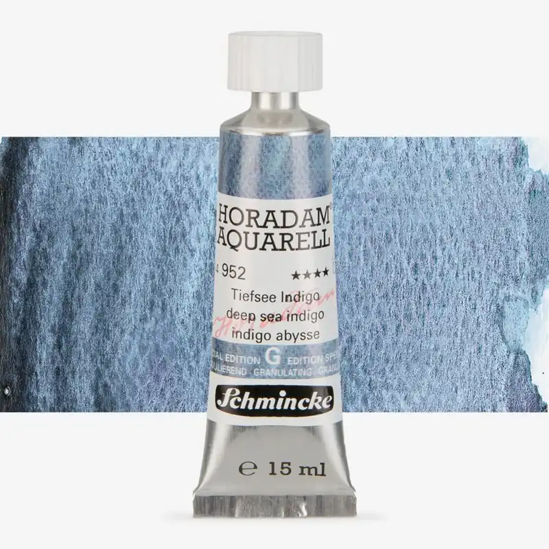 Bon Plan Schmincke Aquarelle Horadam Supergranulation 15 ml Indigo des profondeurs marines