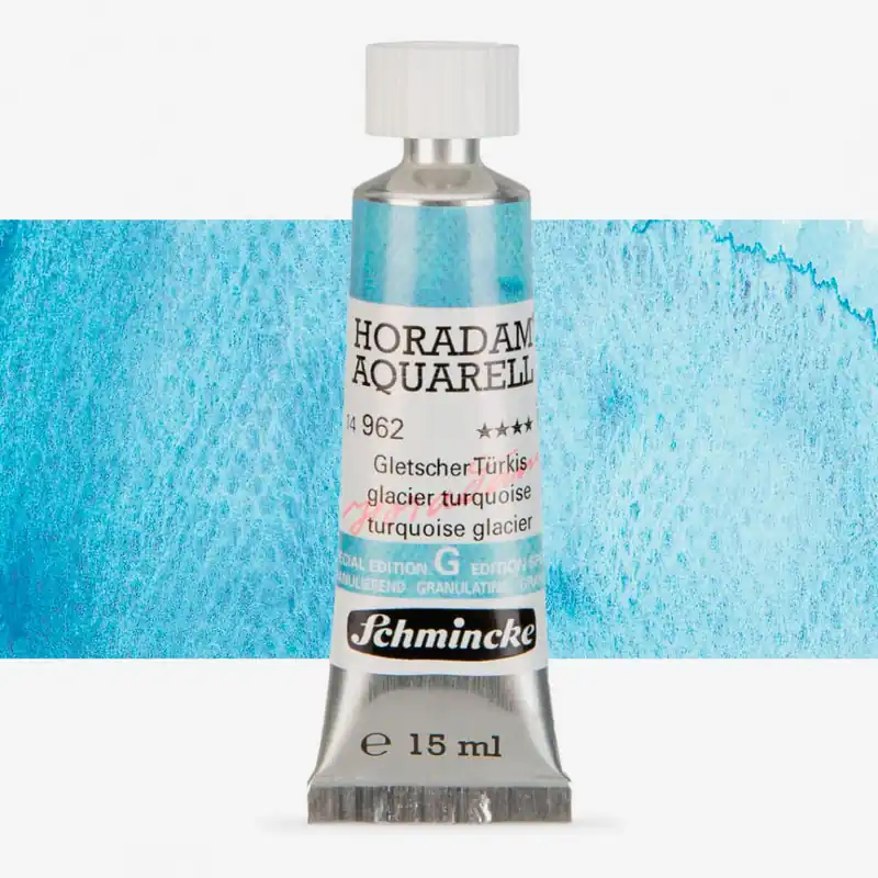 Schmincke Aquarelle Horadam Supergranulation 15 ml Turquoise glacier Paiement Sécurisé
