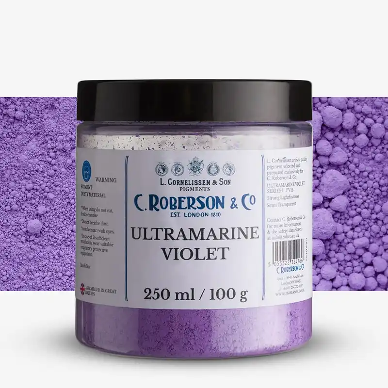 Pas Cher Roberson pigment sec violet outremer PV15 250 ml (100 g) série 1