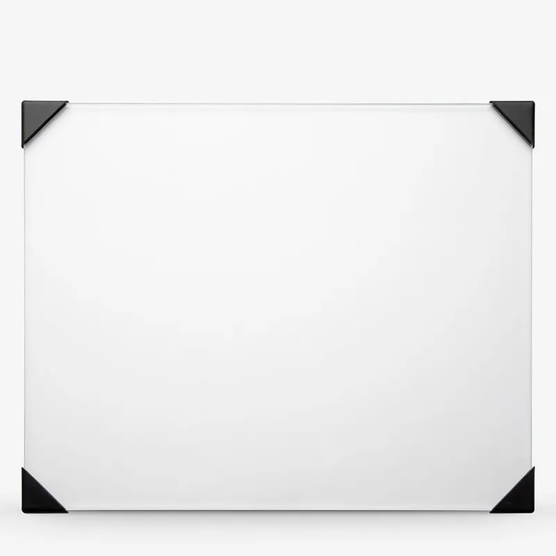 Offre Exclusive New Wave Posh palette en verre de table 16 x 20 po transparente