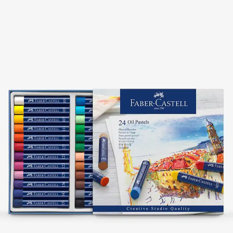 Promotion Saisonnière Faber-Castell Creative Studio Pastel à l’Huile Set de 24