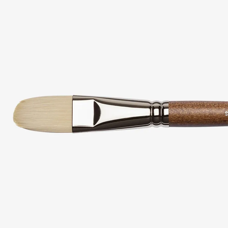 Winsor & Newton Huile Artiste Pinceau synthétique imitation soie de porc Langue de chat Taille 12 Nouveauté