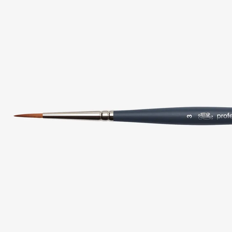 Prix Cassé Winsor & Newton Aquarelle Professionnelle Pinceau synthétique imitation martre Pointe Ronde Taille 3