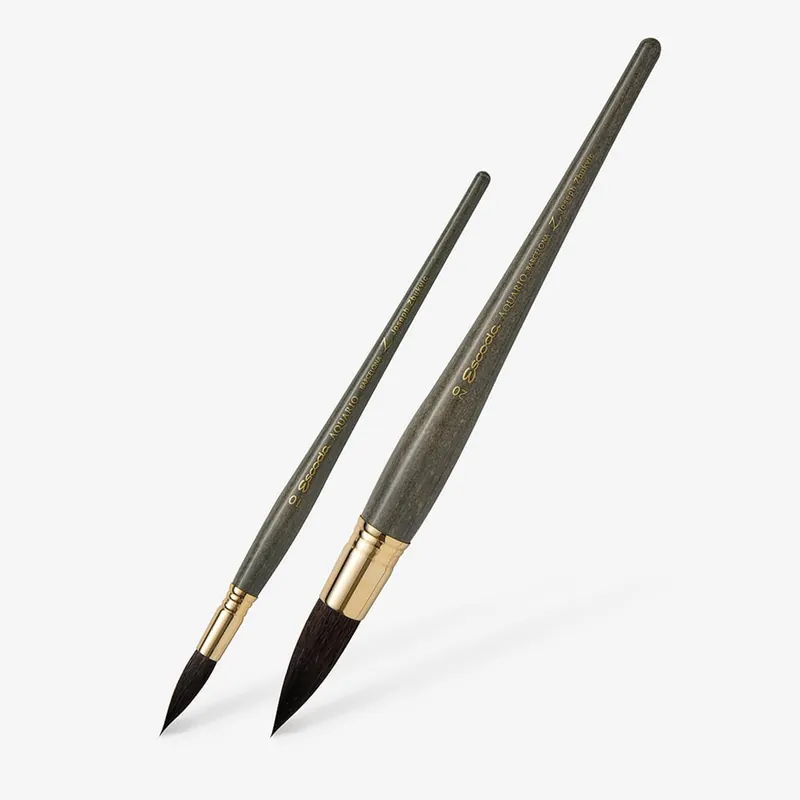Escoda Aquario Gold Joseph Zbukvic Poils de petit-gris Pinceaux pour aquarelle Mouilleur Satisfait Ou Remboursé