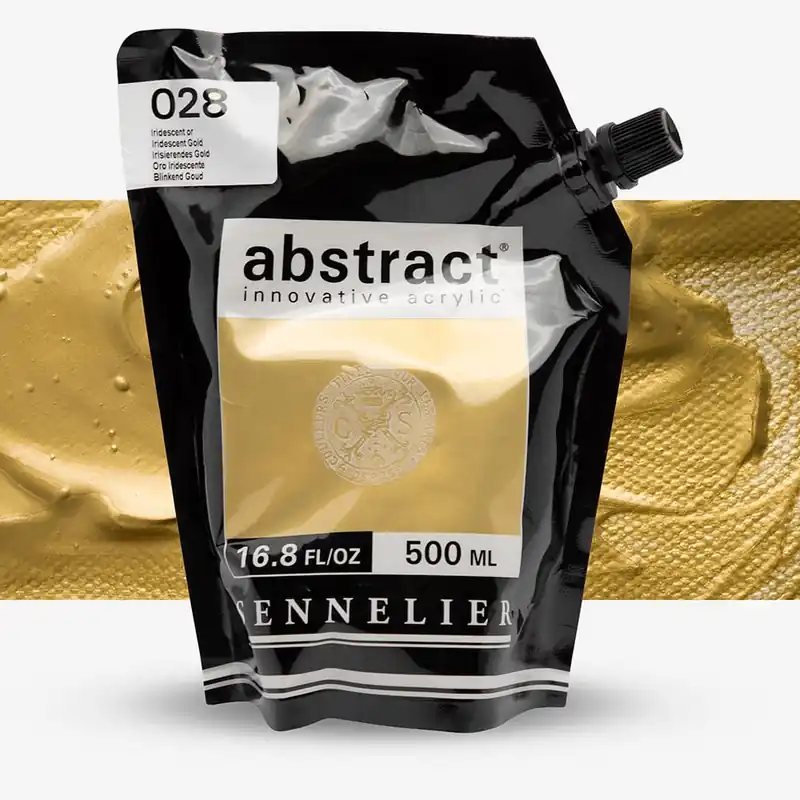 Sennelier Abstract Acrylique 500 ml Or irisé Quantité Limitée