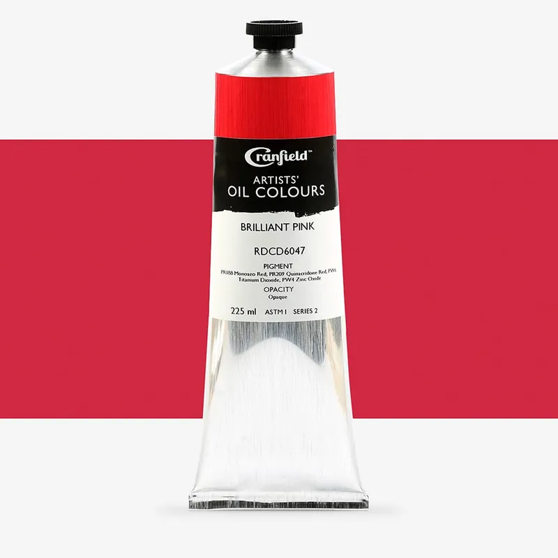 Cranfield peinture à l’huile pour artistes 225 ml rose vif Nouvelle Collection