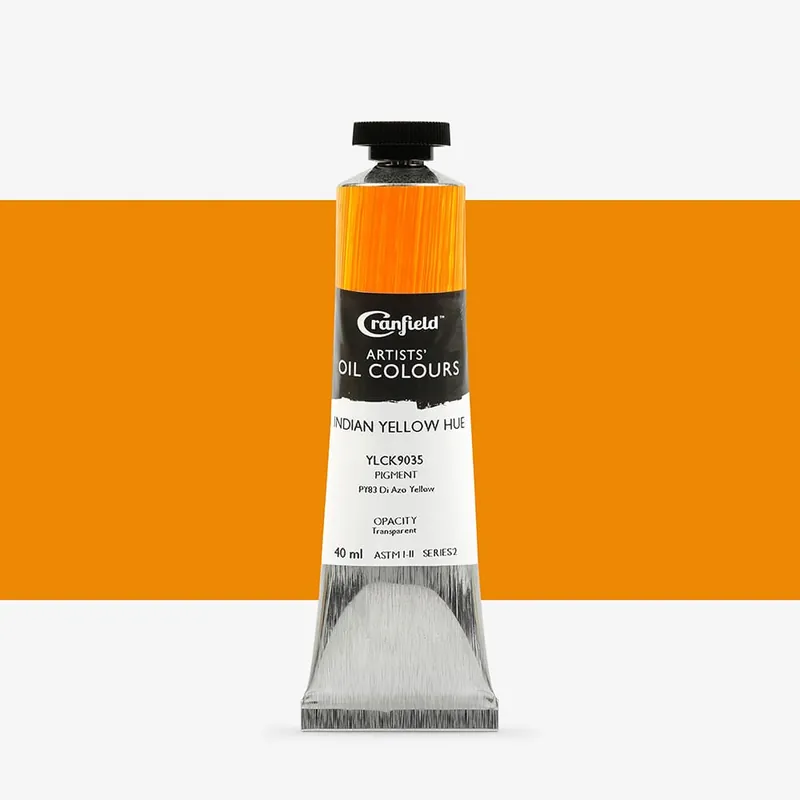 Meilleur Prix Cranfield peinture à l’huile pour artistes 40 ml jaune indien (teinte)