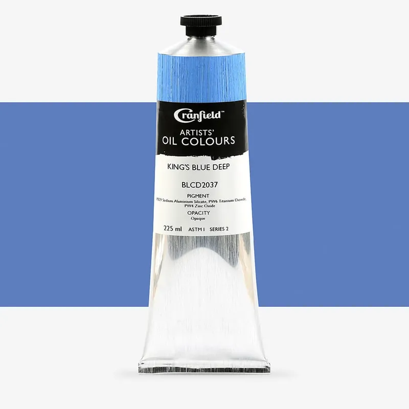 Cranfield peinture à l’huile pour artistes 225 ml bleu de roi profond Meilleur Choix