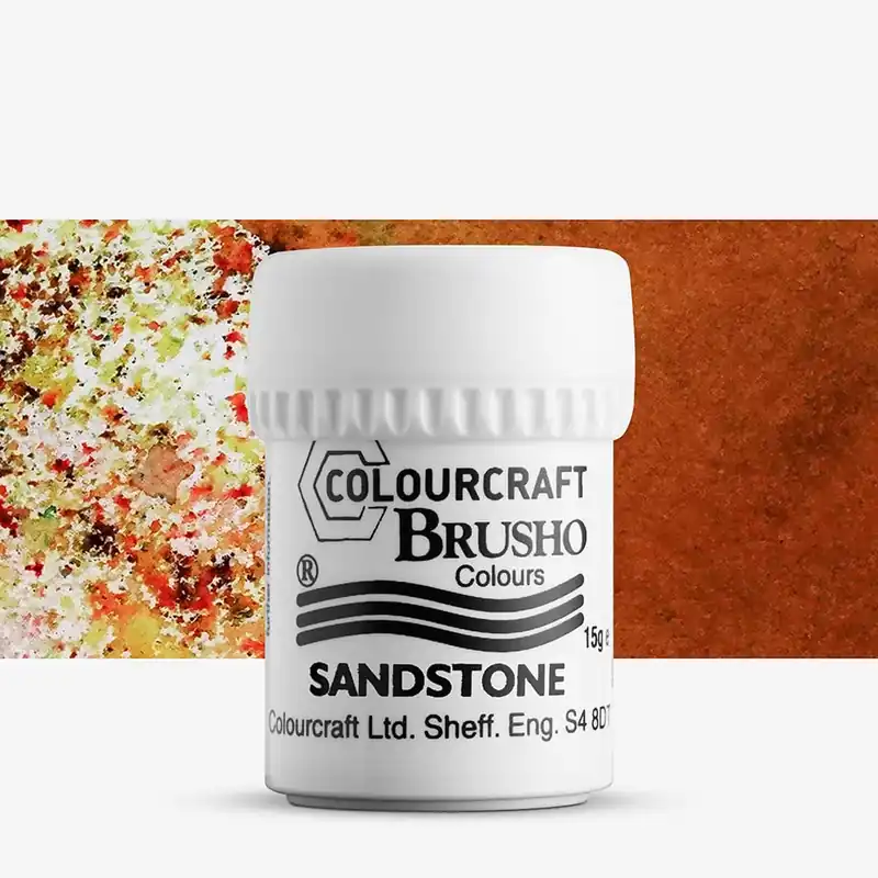 Brusho Crystal Colours peinture en poudre 15 g grès Commander Maintenant