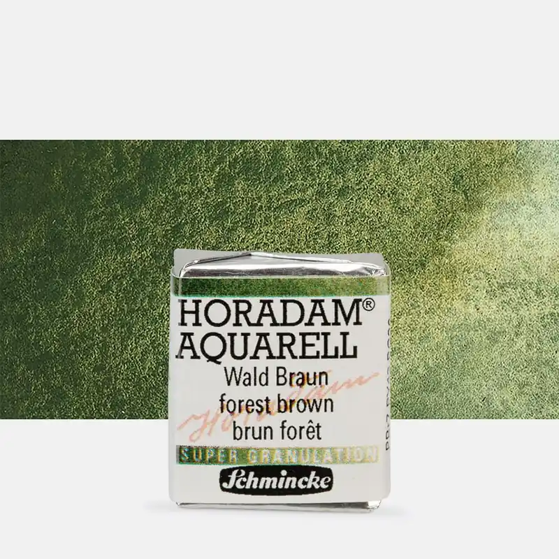 Schmincke Aquarelle Horadam Supergranulation Demi-godet Brun forêt Affaire À Saisir