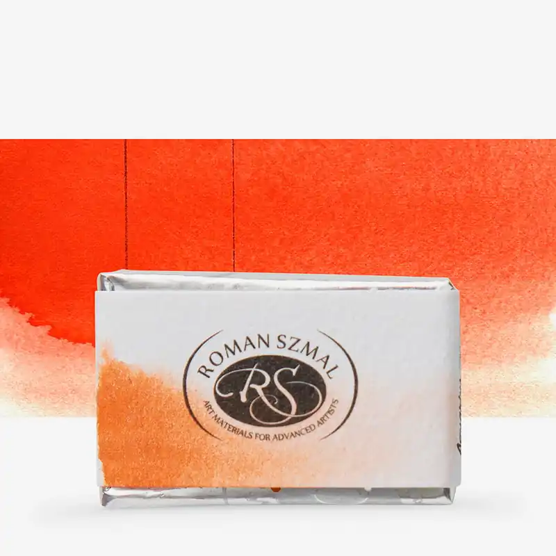 Dernier Modèle Roman Szmal Aquarius Aquarelle Extra-Fine Godet entier Rouge gingembre