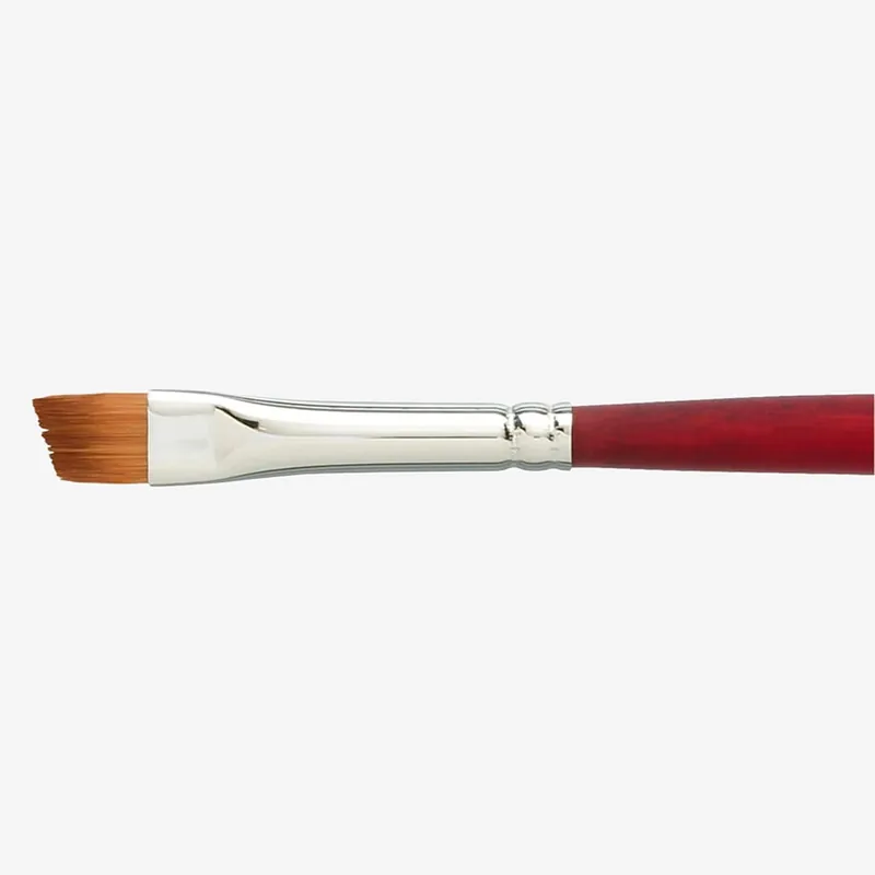 Offre Limitée Princeton Velvetouch Série 3950 Manche court Pinceau biseauté (Angle Shader) Taille 1/4&Prime;