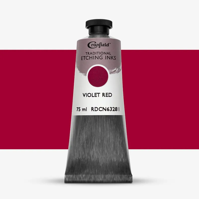 Cranfield encre de gravure traditionnelle 75 ml rouge violet Meilleur Prix
