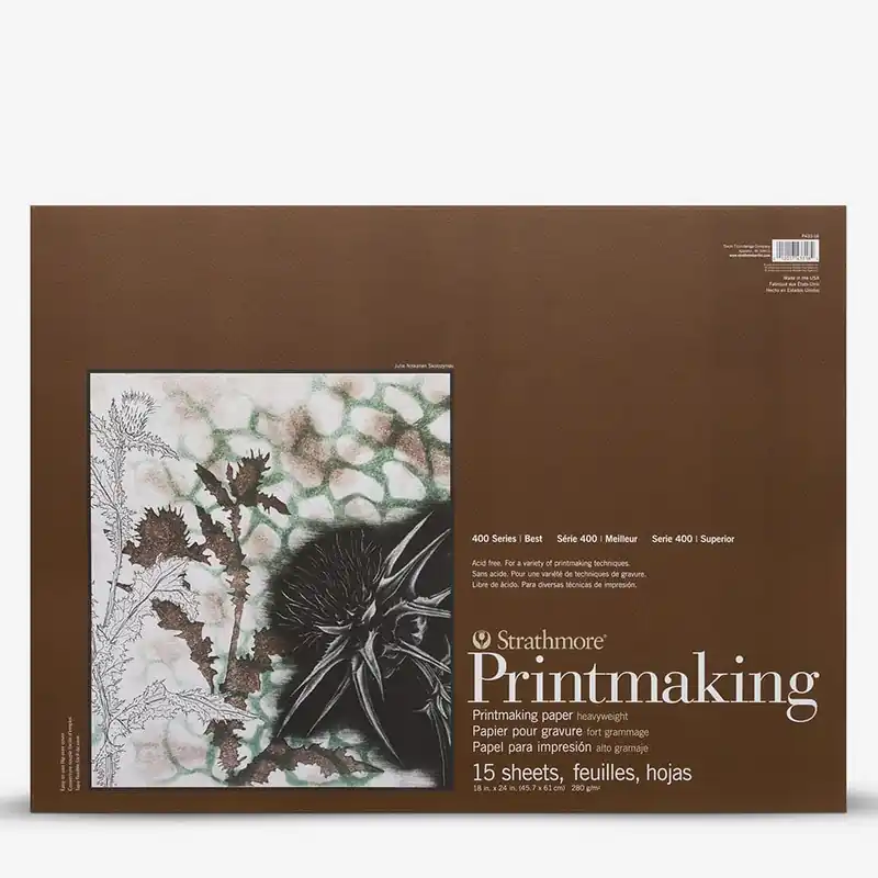 Strathmore série 400 bloc de papier pour gravure épais 280 g/m² 18 x 24 pouces Vente Directe