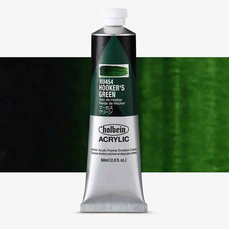 Holbein Acrylique Heavy Body Peinture Acrylique 60 ml Vert de Hooker Offre Limitée