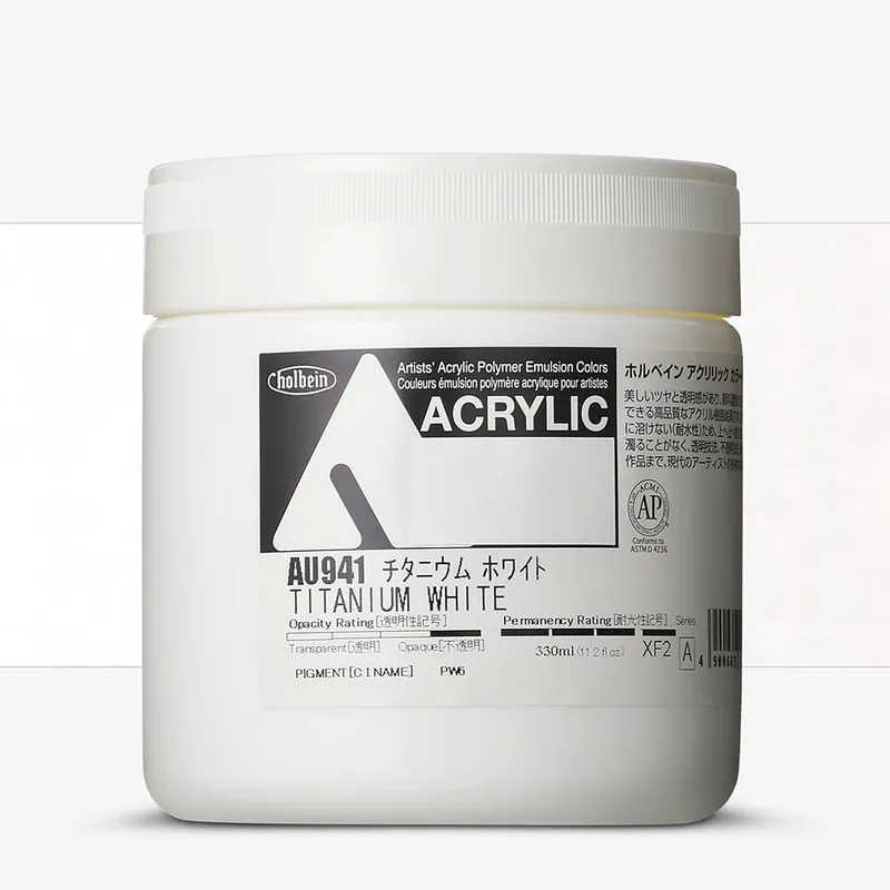 Petit Prix Holbein Acrylique Heavy Body Peinture Acrylique 330 ml Blanc de titane